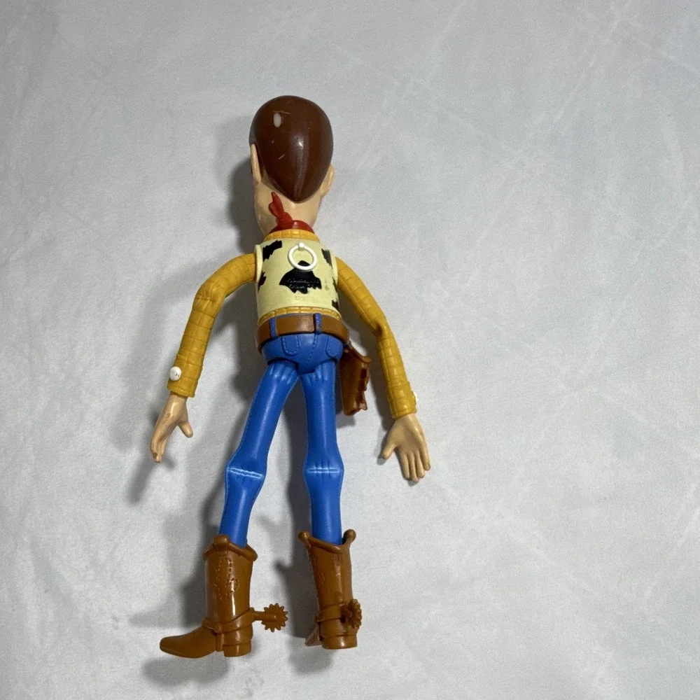 Disney Pixar Toy Story Woody Plastic Action Figure with Holster Movie Theme